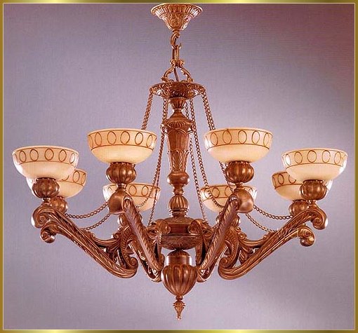 Alabaster Chandeliers Model: RL 1290-92
